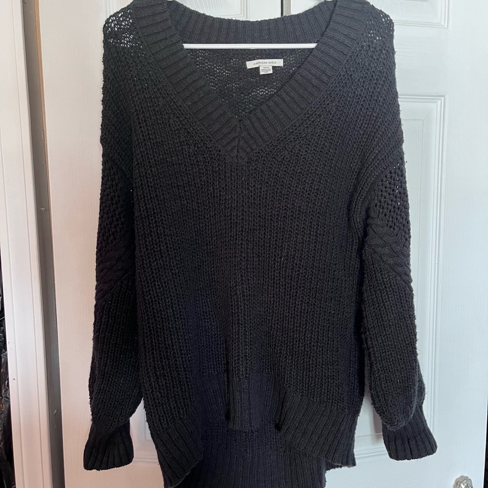 American Eagle Hi-low Oversize Sweater